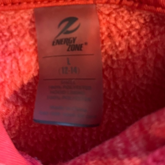 2 pair of zero energy hoodie, sweaters size large (10-12) - Picture 6 of 7